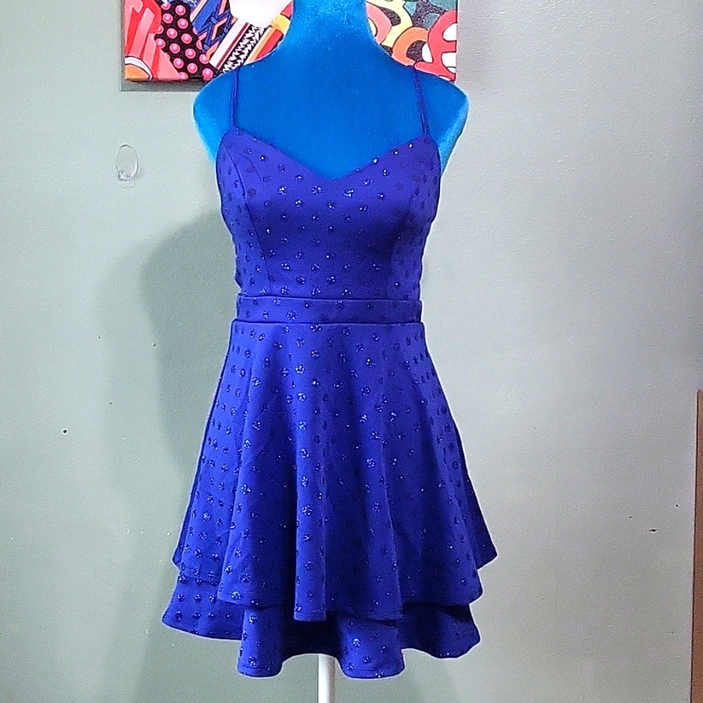 Royal blue dress sz 9